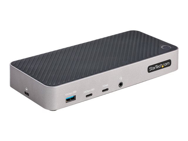 StarTech.com USB-C Triple Monitor Docking Station - HDMI/DP Triple 4k USB-C Dock - 5x USB Hub - GbE - 100W PD - Universal Multi Monitor Docking Station - Thunderbolt 3/4 Compatible (116E-USBC-DOCK) - Docking station - USB-C - 1GbE