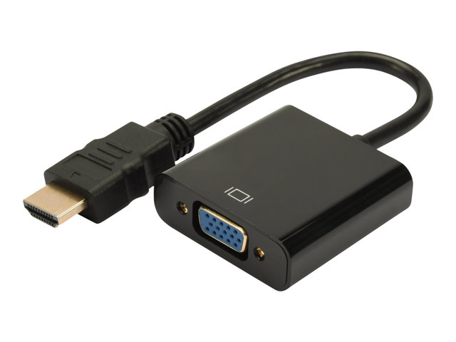 DIGITUS HDMI A TO VGA CONVERTER TYP A TO VGA(D-SUB) 3.5MM AUDIO