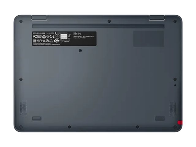 Lenovo 300w Yoga Gen 4 82VM - Flip design - Intel N-series - N100 / up to 3.4 GHz - Win 11 Pro National Academic - UHD Graphics - 4 GB RAM - 128 GB SSD NVMe - 11.6\" IPS touchscreen 1366 x 768 (HD) - Wi-Fi 6 - slate grey - kbd: Belgium