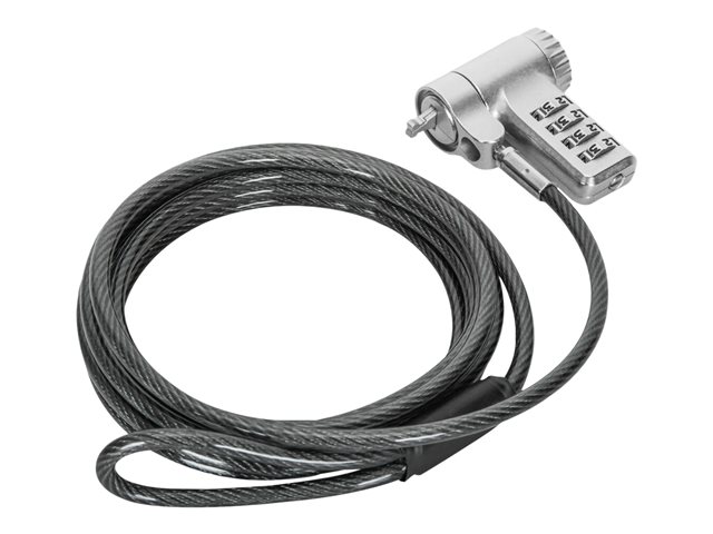 Targus DEFCON - Security cable lock - silver - 2 m