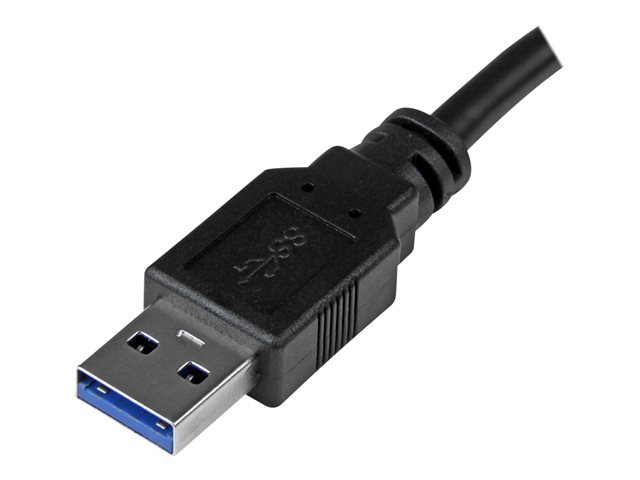 StarTech.com USB 3.1 to 2.5\" SATA Hard Drive Adapter - USB 3.1 Gen 2 10Gbps with UASP External HDD/SSD Storage Converter (USB312SAT3CB) - Storage controller - 2.5\" - SATA 6Gb/s - USB 3.1 (Gen 2) - black