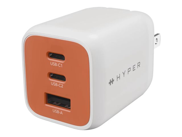 Hyper HyperJuice Flex 65W GaN Charger - Orange