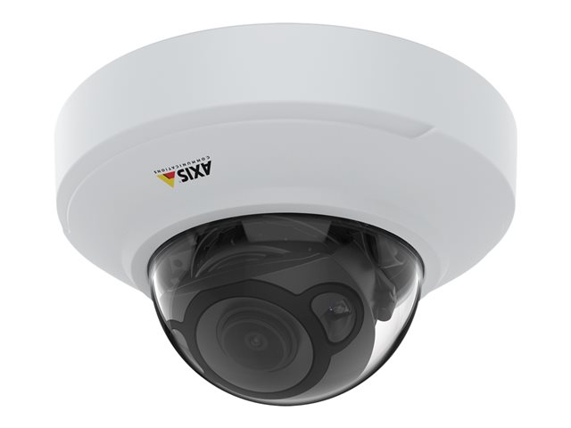 AXIS M4216-LV - Network surveillance camera - dome - indoor - vandal resistant / impact resistant / dust resistant / water resistant - colour (Day&Night) - 4 MP - 2304 x 1728 - 720p, 1080p - fixed iris - vari-focal - audio - HDMI - LAN 10/100 - H.264, MPEG-4 Part 10, AVC, H.265, MPEG-H Part 2, HEVC, MJPEG - PoE Plus Class 3