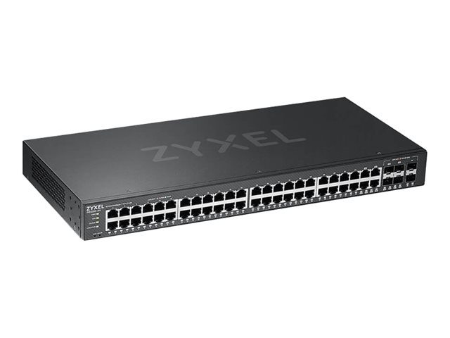 Zyxel GS2220-50 - Switch - Managed - 44 x 10/100/1000 + 4 x combo Gigabit SFP + 2 x Gigabit SFP - rack-mountable