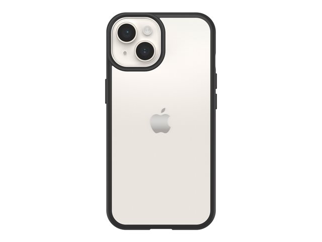 OtterBox React Apple iPhone 15 Black Crystal - clear/black - ProPack