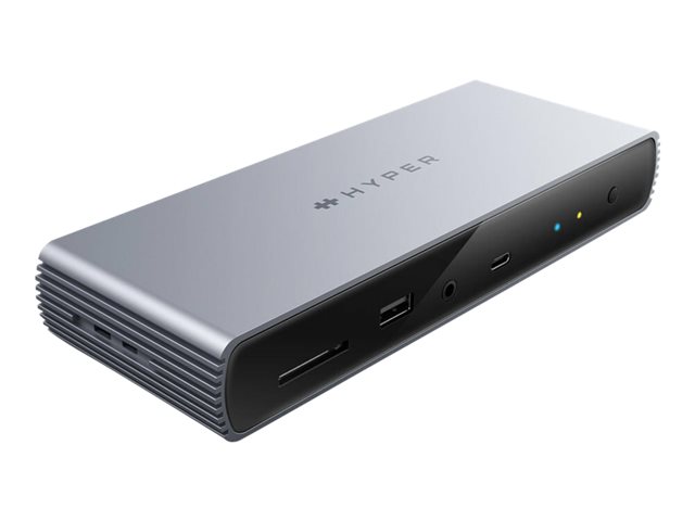 Targus HyperDrive - Docking station - for notebook - USB-C / Thunderbolt 4 - 11-slot - HDMI, 2 x Thunderbolt - 2.5GbE