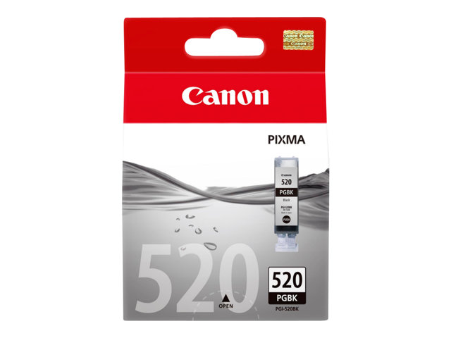 Canon PGI-520BK - 19 ml - black - original - ink tank - for PIXMA iP3600, iP4700, MP540, MP550, MP560, MP620, MP630, MP640, MP980, MP990, MX860, MX870