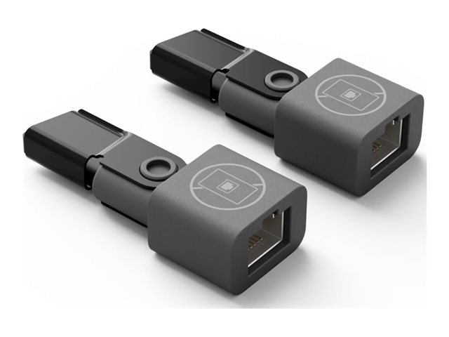 Logitech - Network coupler - 21.5 cm (pack of 2) - for Logitech Rally, Rally Bar, Bar Mini, Mic Pod, Mic Pod Hub, Plus