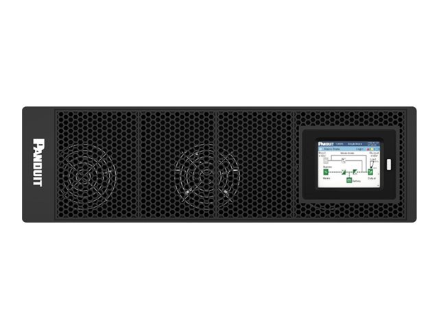 Panduit SmartZone - UPS (rack-mountable / external) - AC 220/230/240 V - 20000 Watt - 20000 VA - 3-phase - Ethernet, RS-232, USB - output connectors: 2 - PFC - 7U - EMEA - black