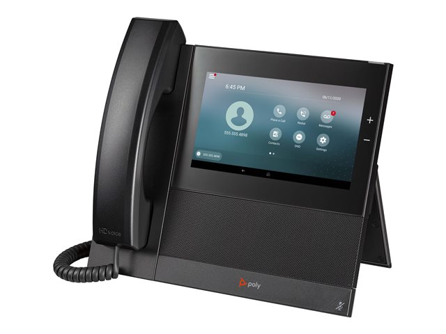 Poly CCX 600 Business Media Phone with Open SIP and PoE-enabled - Replaces Poly SKU 2200-49780-025