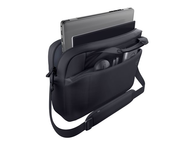 Dell EcoLoop Pro Slim Briefcase 15 - Notebook carrying case - up to 15.6\" - black - 3 Years Basic Hardware Warranty