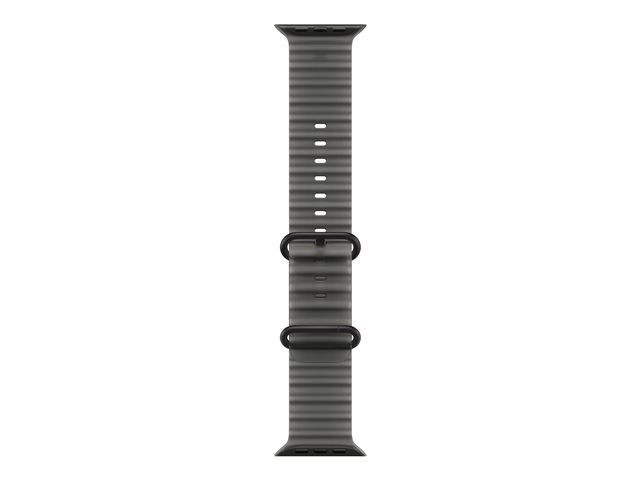 49mm Translucent Black Ocean Band - Black Titanium Finish