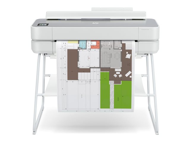 HP DesignJet Studio - Steel Edition - 24\" large-format printer - colour - ink-jet - 279 x 610 mm, Roll (61 cm x 45.7 m) - 2400 x 1200 dpi - up to 0.43 min/page (mono) / up to 0.43 min/page (colour) - USB 2.0, LAN, Wi-Fi