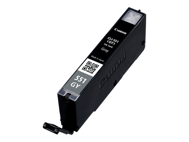 Canon CLI-551GY - 7 ml - grey - original - ink tank - for PIXMA iP8750, iX6850, MG5655, MG6350, MG7150, MG7150 MONSTER UNIVERSITY Edition, MG7550