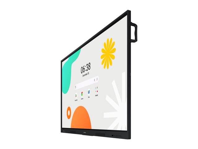 Samsung Interactive Display WA86F - 86\" Diagonal Class WAF Series LED-backlit LCD display - education / business - with touchscreen (multi touch) - Android - 4K UHD (2160p) 3840 x 2160 - black