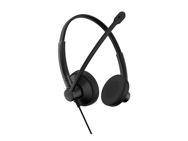 EPOS IMPACT 100 Series - Headset - on-ear - wired - USB-A, USB-C - black - Certified for Microsoft Teams