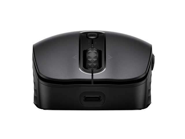 HP 695 - Mouse - Qi-Charging - 7 buttons - wireless - Bluetooth - black