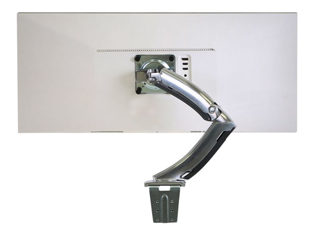 Ergotron MX - Mounting kit (articulating arm, desk clamp mount, grommet mount, base, extension) - Constant Force Technology - for LCD display - polished aluminium - screen size: up to 30\"