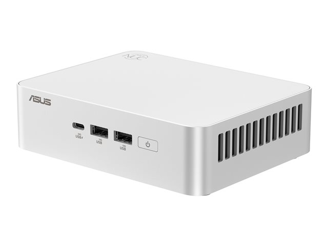ASUS NUC 15 Pro+ RNUC15CRSV500002 - Barebone - mini PC 1 x Core Ultra 5 235H / up to 5 GHz - vPro - RAM 0 GB - Arc Graphics 140T - Gigabit Ethernet, 2.5 Gigabit Ethernet, IEEE 802.11ax (Wi-Fi 6), Bluetooth 5.4, IEEE 802.11be (Wi-Fi 7) - silver