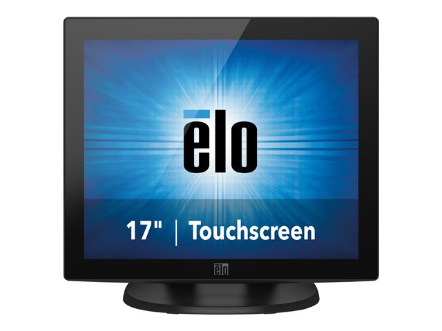 1715L 17-inch LCD Desktop VGA video interface/AccuTouch/USB/RS232/touch controller interface/Worldwide-version/Anti-Glare/Charcoal grey