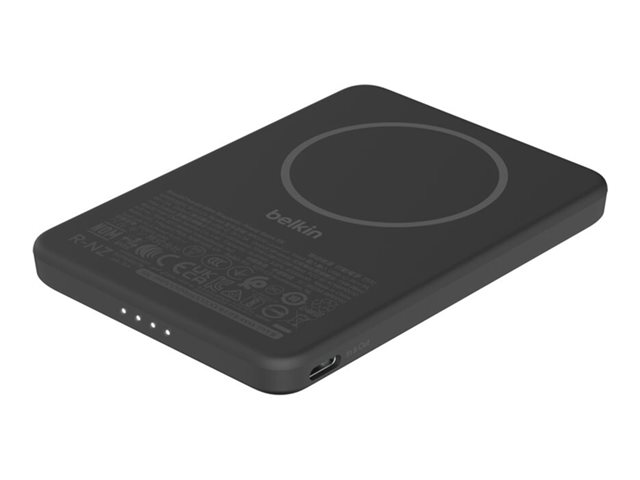 BoostCharge, Slim, 5k Magnetic 7.5w with mag'cessory, Black