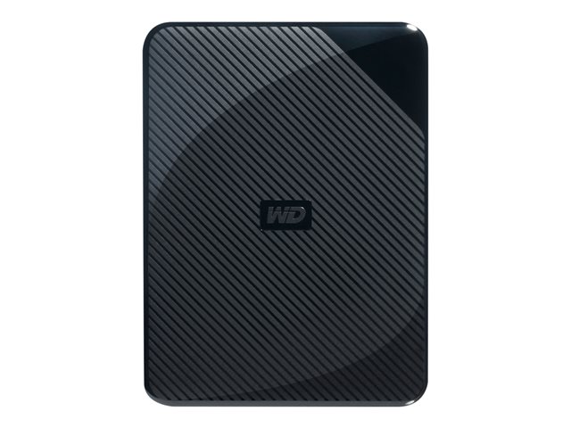 WD Gaming Drive WDBDFF0020BBK - Hard drive - 2 TB - external (portable) - USB 3.0 - black top with blue bottom