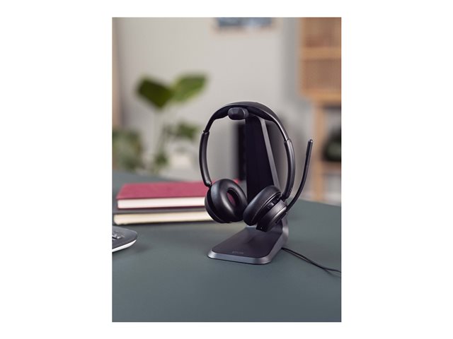 EPOS IMPACT 1061T ANC - Headset - op oor - Bluetooth - met bekabeling, draadloos - actieve geluidsdemping