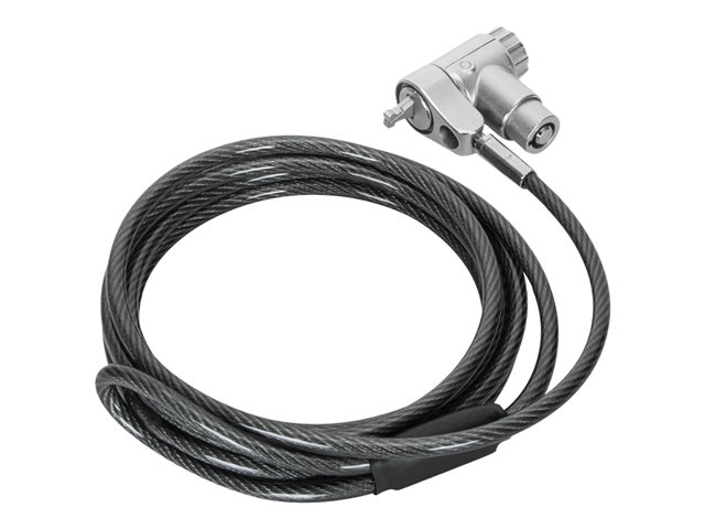 Targus DEFCON Ultimate - Security cable lock - universal keyed, with adaptable lock head - silver - 2 m (pack of 25)