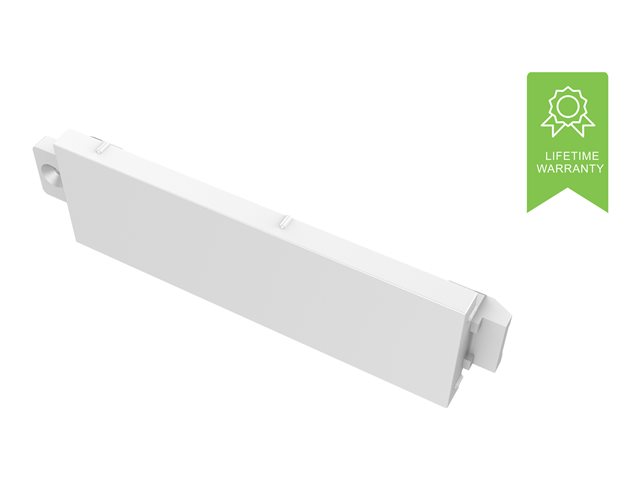VISION Techconnect Modular AV Faceplate - LIFETIME WARRANTY - white blank module - simple blank modules for blanking off unused slots in the surround - fixes into Techconnect surrounds - plastic - white