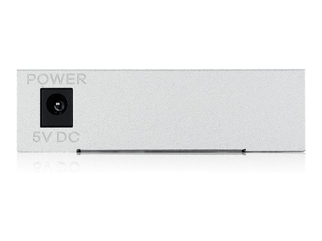 Zyxel GS-100 series GS-105B - Version 5 - switch - unmanaged - 5 x 10/100/1000 - desktop, wall-mountable