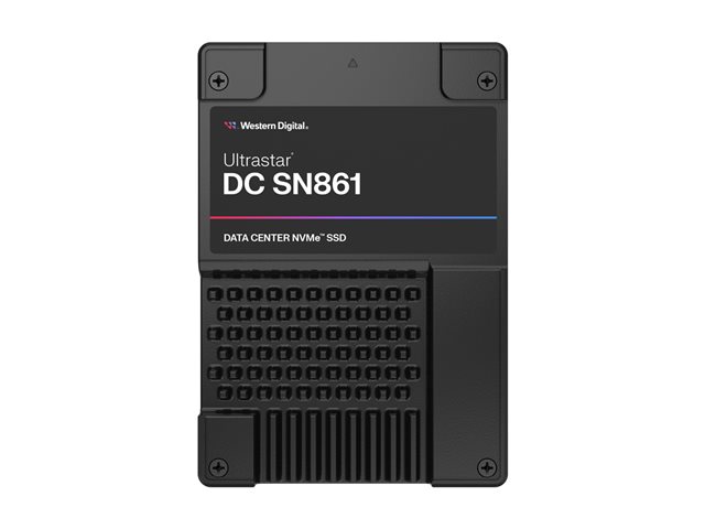 WD Ultrastar DC SN861 WUS6BA138PSP9X1 - SSD - Data Centre - 3.84 TB - internal - 2.5\" - U.2 PCIe 5.0 x4 (NVMe)