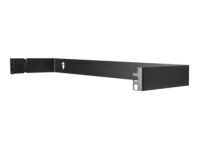 StarTech.com 1U Hinged Wall Mount Patch Panel Bracket - 4 inch Deep - 19\" Patch Panel Swing Rack for Shallow Network Equipment- 17lbs (WALLMOUNTH1) - Wall mount bracket - 1U - 19\" - for P/N: PANEL4524