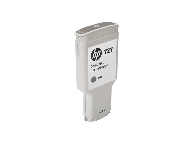 HP 727 - 300 ml - high capacity - grey - original - DesignJet - ink cartridge - for DesignJet T1500, T1530, T2500, T2530, T920, T930