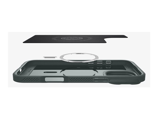 Spigen iPhone 16 Pro Optik Armor MagFit Abyss Green