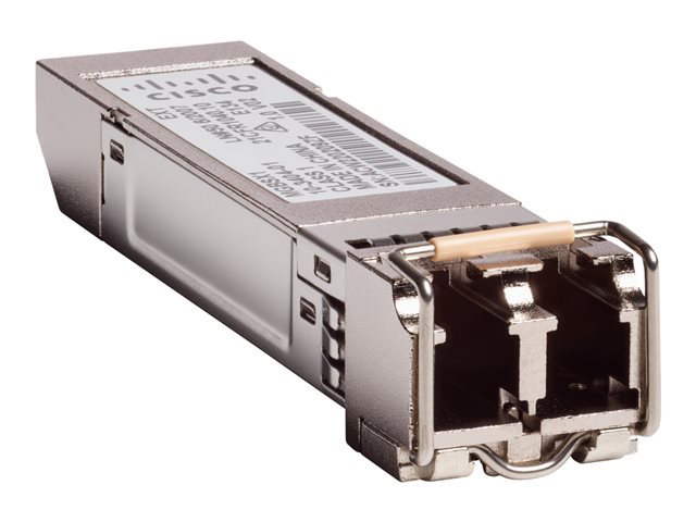 Cisco Small Business MGBSX1 - SFP (mini-GBIC) transceiver module - 1GbE - 1000Base-SX - LC - for Business 110 Series, 220 Series, 350 Series, Small Business SF350, SF352, SG250, SG350