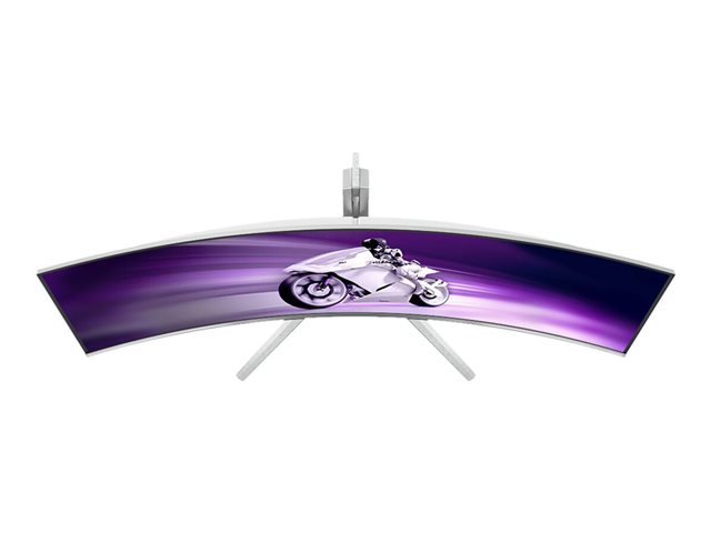 Philips Evnia 8000 49M2C8900 - OLED monitor - gaming - curved - 49\" (48.9\" viewable) - 5120 x 1440 Dual Quad HD @ 240 Hz - 1000 cd/m² - 15000000:1 - DisplayHDR 400 True Black - 0.03 ms - 2xHDMI, DisplayPort, USB-C - speakers - textured white
