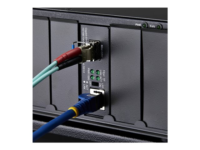 Gigabit SM LC Fiber Media Converter 40km