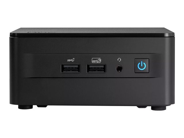 ASUS NUC 13 Pro Tall Kit RNUC13ANHI500000I - Barebone - mini PC 1 x Core i5 1340P / up to 4.6 GHz - RAM 0 GB - UHD Graphics - IEEE 802.11ax (Wi-Fi 6E), Gigabit Ethernet, 2.5 Gigabit Ethernet, Bluetooth 5.3 - black