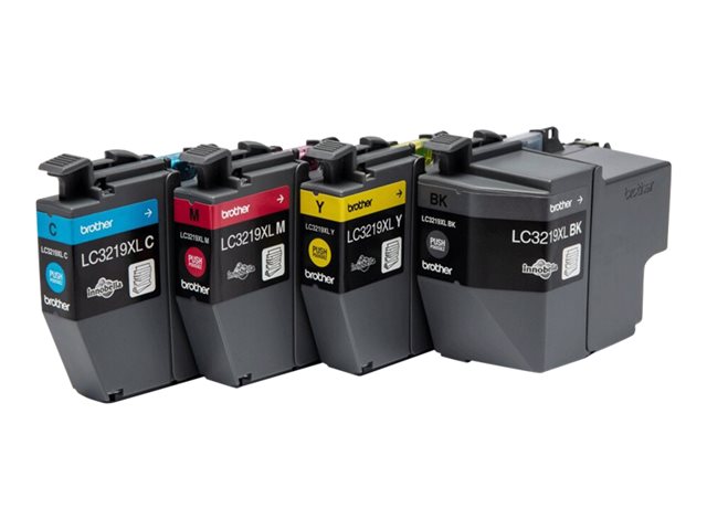 Brother LC3219XL Value Pack - 4-pack - XL - black, yellow, cyan, magenta - original - ink cartridge - for Brother MFC-J5330, J5335, J5730, J5930, J6530, J6935, Business Smart Pro MFC-J6930