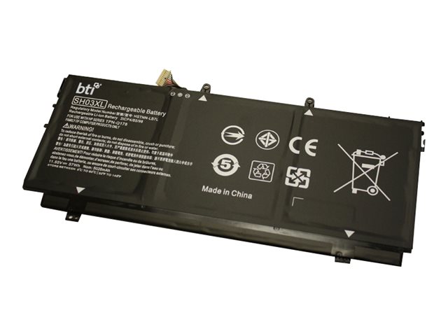 BTI 3C Battery Spectre X360 13 OEM: SH03XL 859356-855