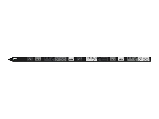 Panduit SmartZone G5 Basic - Power distribution unit (rack-mountable) - AC 415 V - 3-phase - input: IEC 60309 532P6 - output connectors: 24 (power IEC 60320 C13, IEC 60320 C19) - 10 m cord - black