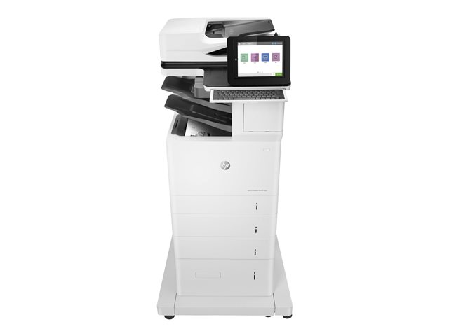 HP LaserJet Enterprise Flow MFP M635z - Multifunction printer - B/W - laser - 216 x 864 mm (original) - A4/Legal (media) - up to 61 ppm (printing) - 3200 sheets - 33.6 Kbps - USB 2.0, Gigabit LAN, USB 2.0 host