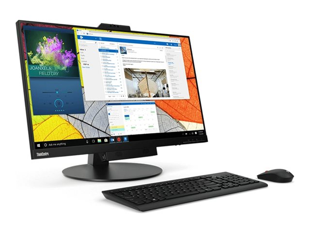 Lenovo ThinkCentre Tiny-in-One 27 - LED monitor - 27\" - 2560 x 1440 @ 60 Hz - 350 cd/m² - 1000:1 - 4 ms - HDMI, DisplayPort - speakers - black - for ThinkCentre neo 70t 11YU