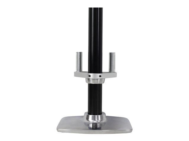 Ergotron LX Two-Stop Rotational Control Kit - Mounting component (wrench, screws, collar, 2 stop posts) - anodized silver - pole mount