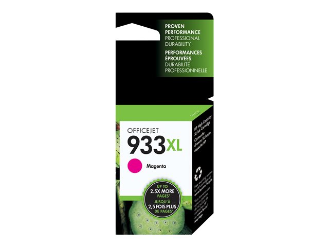 HP 933XL - High Yield - magenta - original - ink cartridge - for Officejet 6100, 6600 H711a, 6700, 7110, 7510, 7610, 7612