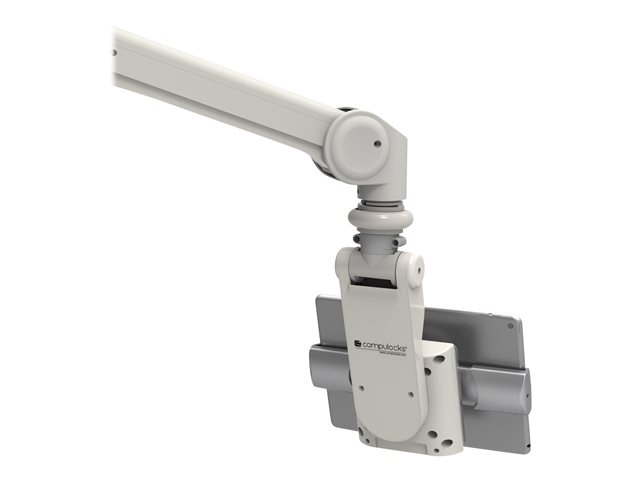 Compulocks VESA Medical Grade Extra Long Articulating Monitor Arm - Mounting kit (articulating arm) - for LCD display / tablet - medical - white - wall-mountable - for P/N: UCLGVWMB