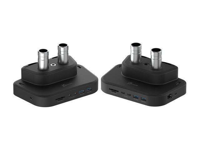 ERGONOMIC DUAL-MONITOR MOUNT MOUNT WITH