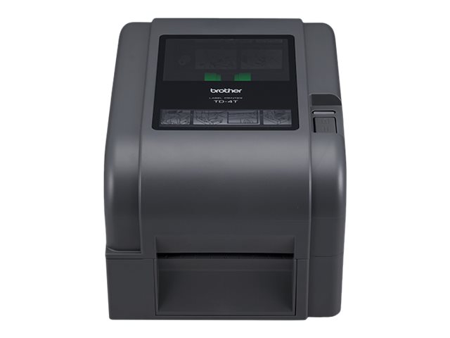 Brother TD-4520TN - Label printer - direct thermal / thermal transfer - Roll (11 cm) - 300 x 300 dpi - up to 127 mm/sec - USB 2.0, LAN, USB host, RS232C