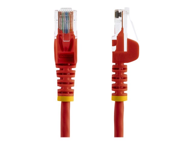 StarTech.com 5m Red Cat5e / Cat 5 Snagless Ethernet Patch Cable 5 m - Network cable - RJ-45 (M) to RJ-45 (M) - 5 m - UTP - CAT 5e - snagless, stranded - red