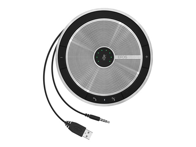 EPOS EXPAND SP 20 - Smart speakerphone - wired - USB, 3.5 mm jack - black, silver - Certified for Skype for Business